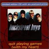 Disco de Backstreet Boys: “Quit Playing Games (With My Heart) [US CD #1]”