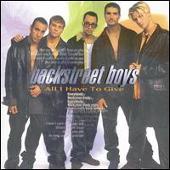 Disco de Backstreet Boys: “All I Have to Give [Japan CD Single #2]”