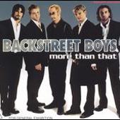 Disco de Backstreet Boys: “More Than That [Import CD]”